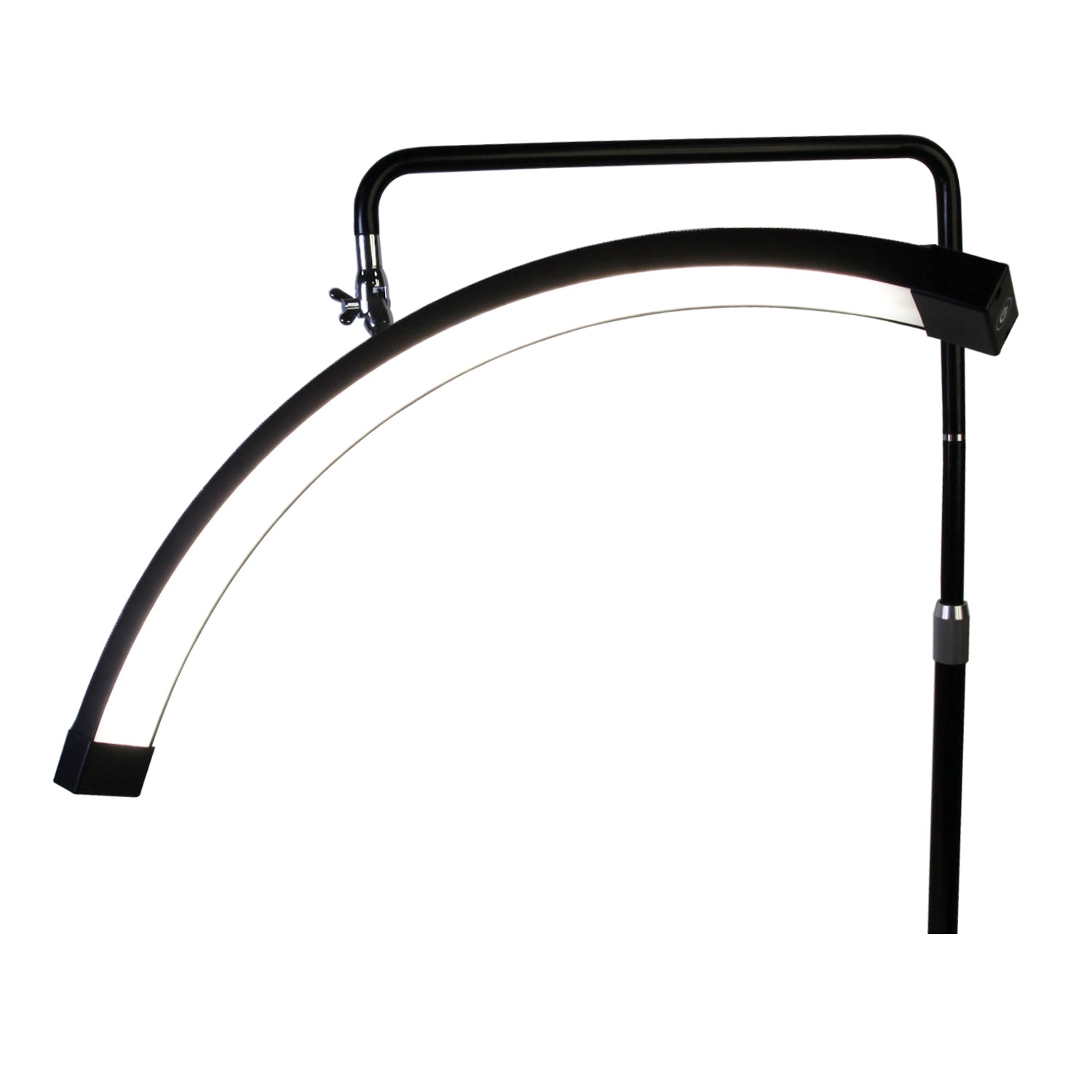 Half Moon Beauty Desk Nagellampe 25" – Klemmbefestigung, ausziehbar